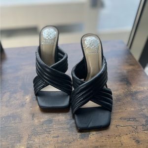 Vince campito square toe heel size 6